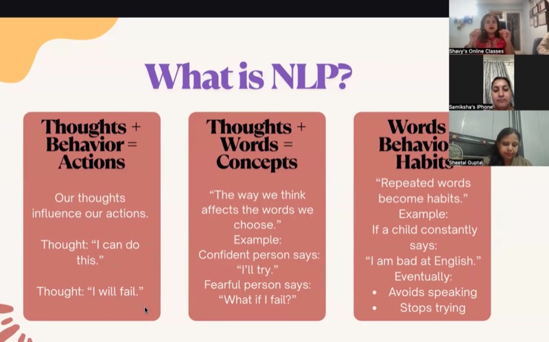 Diploma in NLP and Mind Mastery course preview