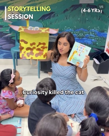A1 Level storytelling session post