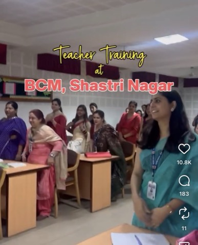 Teacher Training at BCM, Shastri Nagar
